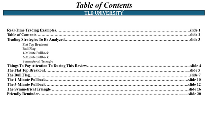The Trader's Playbook: Live Market Setups That WORK!